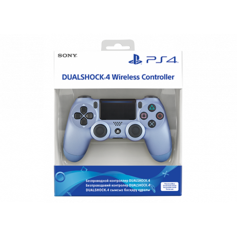 Геймпад Sony DualShock 4 v2 (синий-титан)