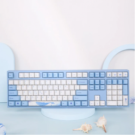 Клавиатура Varmilo VPE108 White Kailh Prestige Silent Sea Melody