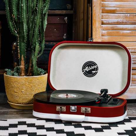 Плеер + наушники Alive Audio VINTAGE Strawberry Fields