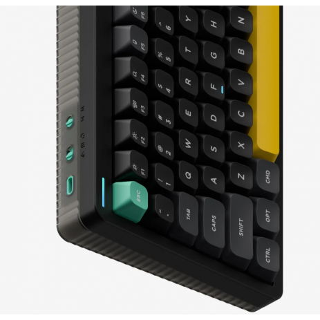 Клавиатура Nuphy Halo75 V2 RGB Raspberry Switch (черный)