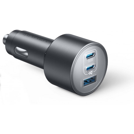 Автомобильное зарядное Anker Nano (167.5W, 3 Ports) A2737 (серебристый)