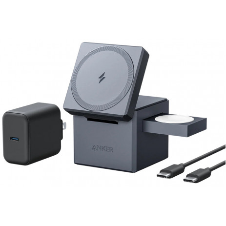 Зарядное устройство Anker 3-в-1 Cube MagSafe (беспроводная)
