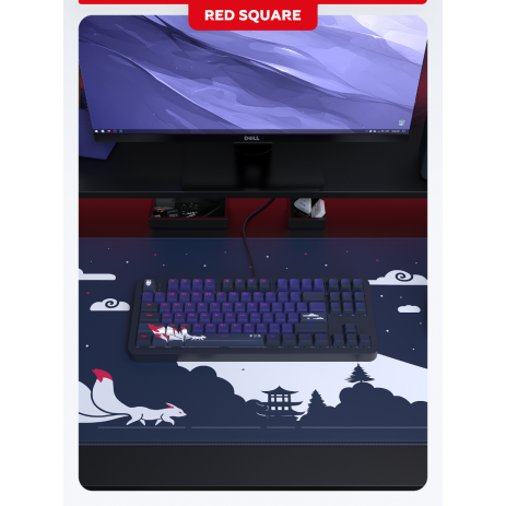 Клавиатура Red Square Alumix TKL Classic Kitsune (RSQ-20051)