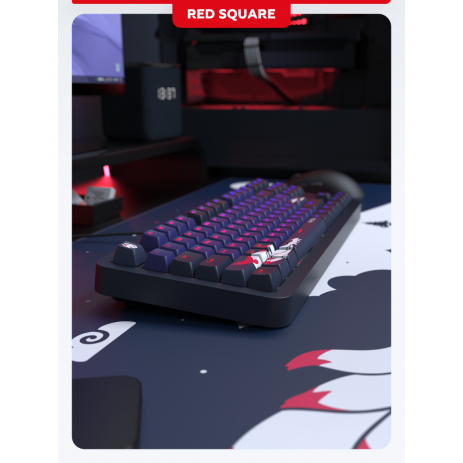 Клавиатура Red Square Alumix TKL Classic Kitsune (RSQ-20051)