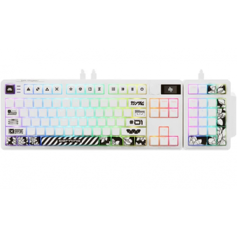 Клавиатура Dark Project KD87A g3ms Moonstone (DP-KD-87A-000102-GMS) (белый)