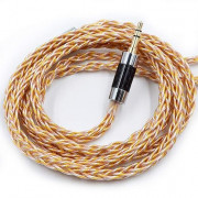 Кабель KZ Transparent Blue gold 498 Core Upgrade Cable C