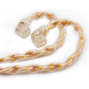 Кабель KZ Transparent Blue gold 498 Core Upgrade Cable C