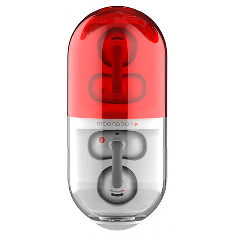 Беспроводные наушники MoonDrop Pill (красный)