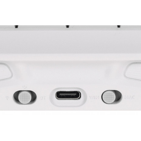 Игровая клавиатура Gravastar Mercury K1 Gradient White
