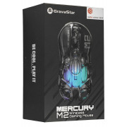 Игровая мышь Gravastar M2 Transparent Black