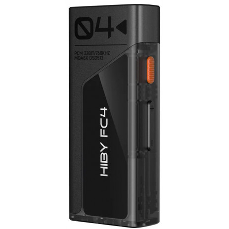 Портативный усилитель Hiby FC4 USB with Display (черный)
