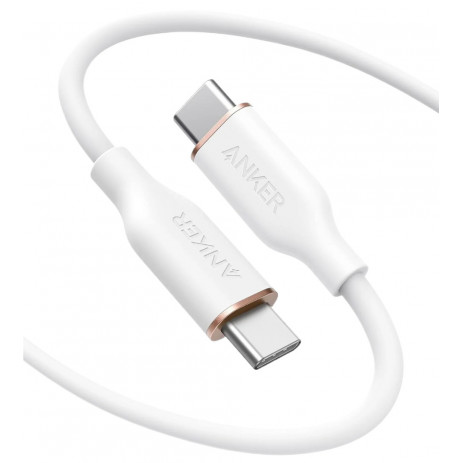 Кабель Anker 643 USB-C to USB-C A8552 (белый)
