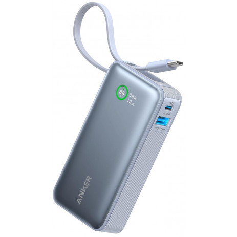 Портативное зарядное устройство Anker Nano Power bank 10000mAh A1259 30W (синий)