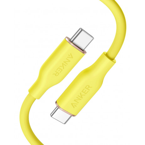 Кабель Anker 643 USB-C to USB-C A8552 (желтый)