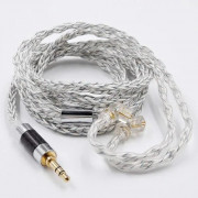 Кабель KZ Transparent 784 Core Blue Silver Upgrade Cable C (4.4 mm)