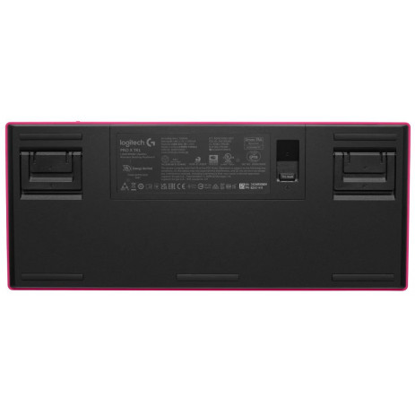 Клавиатура Logitech G PRO X TKL GX Brown Taktile magenta 920-012160
