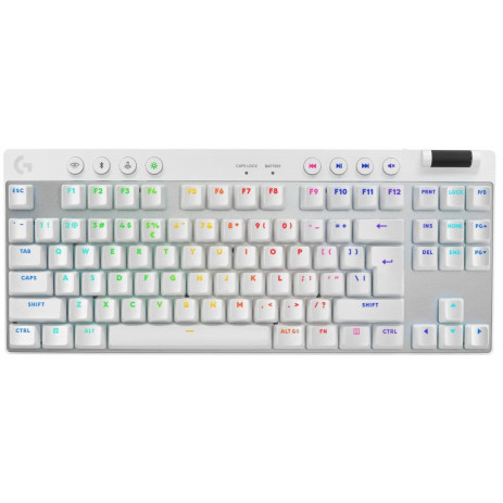 Клавиатура Logitech G PRO X TKL GX Brown Taktile white 920-012150