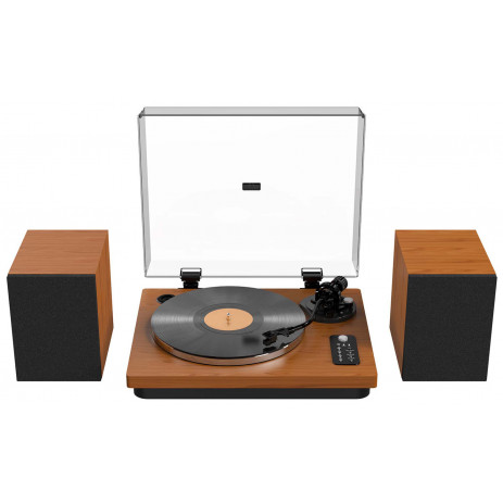 Виниловый проигрыватель Alive Audio SYMPHONY Dark Wood