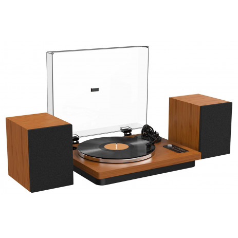 Виниловый проигрыватель Alive Audio SYMPHONY Dark Wood