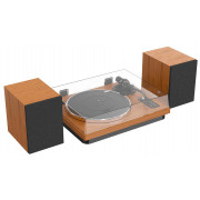 Виниловый проигрыватель Alive Audio SYMPHONY Dark Wood