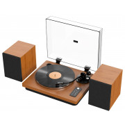 Виниловый проигрыватель Alive Audio SYMPHONY Dark Wood