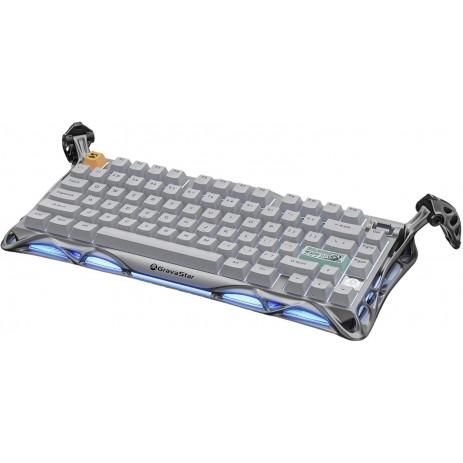 Игровая клавиатура Gravastar Mercury K1 Pro Silver Gray