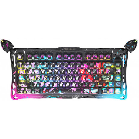 Игровая клавиатура Gravastar Mercury V75 Pro Neon Graffiti