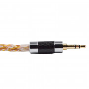 Кабель KZ Transparent 784 Core Gold Silver Upgrade Cable C (3.5 мм)