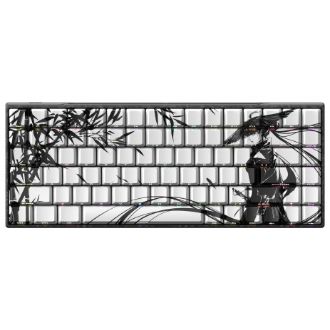 Игровая клавиатура Wlmouse YING75 XIAO Nightfall Switch (белый)