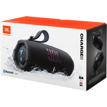 JBL CHARGE 6 (черный/оранжевый)