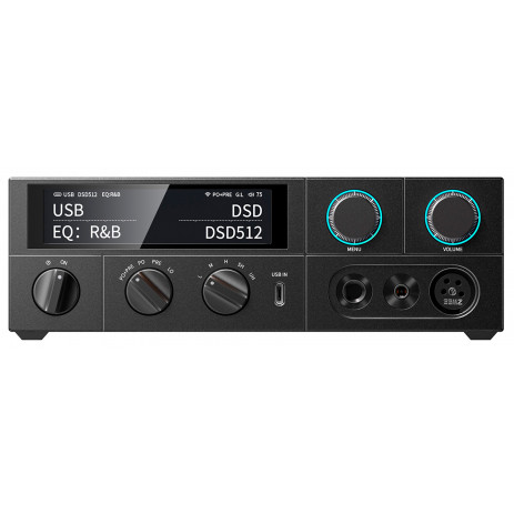 Стационарный усилитель и ЦАП FiiO K15 (черный)