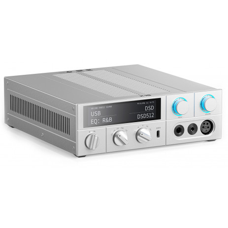 Стационарный усилитель и ЦАП FiiO K15 (серебристый)