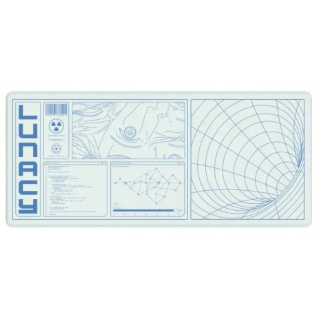 Коврик Lunacy SD Outlines XL 900x400x4мм (SDOLXL)