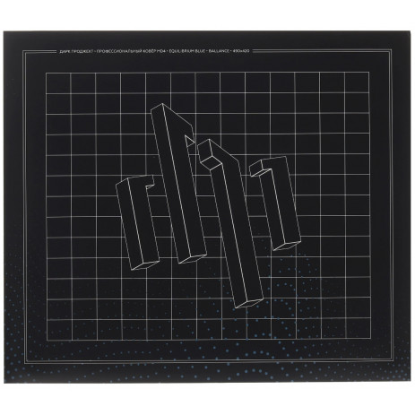 Коврик Dark Project MD4 Equilibrium L 490х420х4мм (DP-MD-0031) Blue