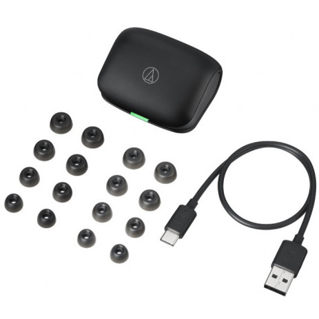 Беспроводные наушники Audio-Technica ATH-TWX7 (серый)