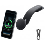 3 Автомобильное зарядное Anker Nano Wireless Car Charger A2216 black