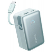 Портативное зарядное Anker Nano Power Bank 10K 45W USB-C A1638 green