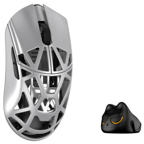 Игровая мышка Wlmouse Beast X Mini Pro TTC Nihil Solid Sides (серебренный)