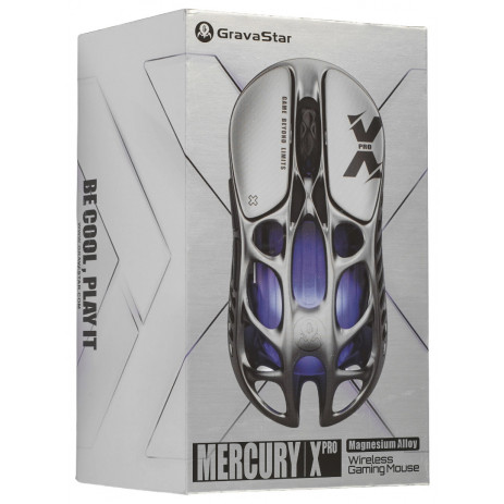 Игровая мышка Gravastar Mercury X Interstellar Silver