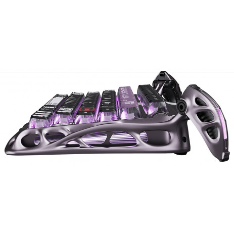 Игровая клавиатура Gravastar Mercury V75 Pro Iron Purple