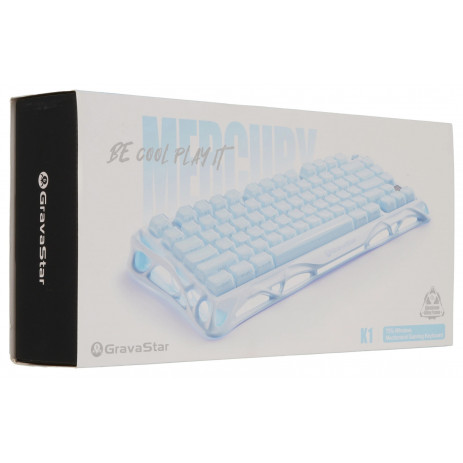 Игровая клавиатура Gravastar Mercury K1 Ice Blue