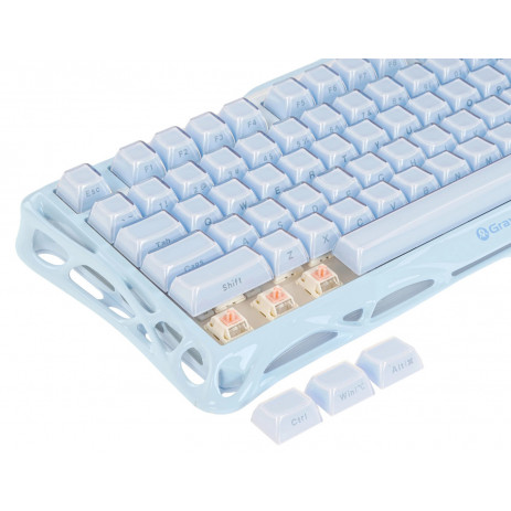 Игровая клавиатура Gravastar Mercury K1 Ice Blue