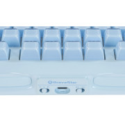 Игровая клавиатура Gravastar Mercury K1 Ice Blue