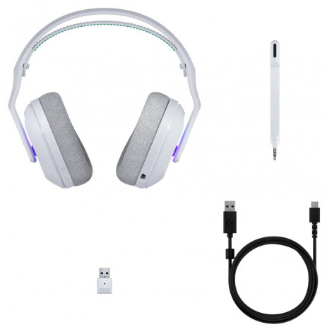 Игровые наушники Logitech G522 Lightspeed (белый)