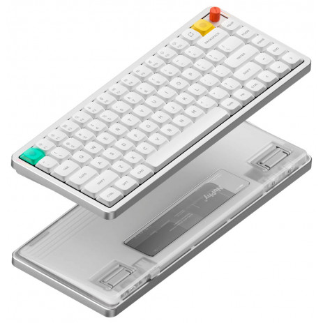 Игровая клавиатура Nuphy AIR75 V3 Nova White Brown Nano Switch (RU)