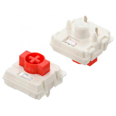 Игровая клавиатура Nuphy AIR75 V3 Nova White Red Nano Switch (RU)