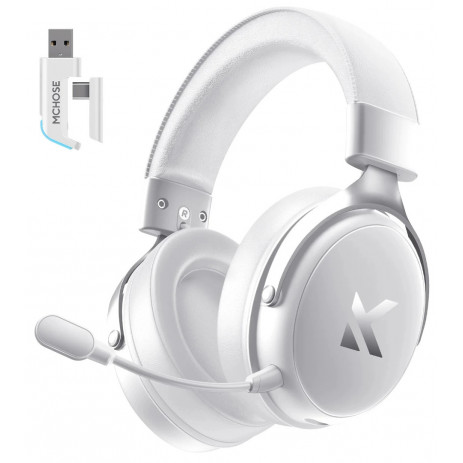 Игровые наушники Mchose V9 Pro Wireless Icy White