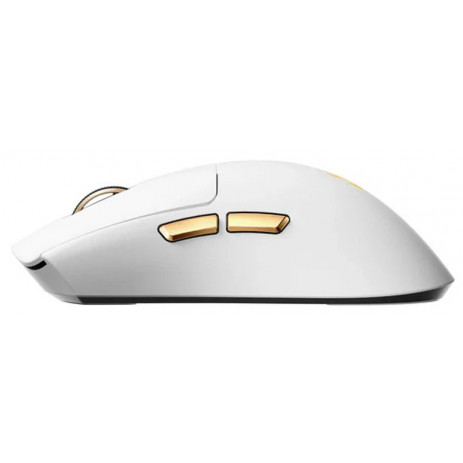 Игровая мышка Mchose K7 Ultra Lightweight Wireless (белый/золотой)