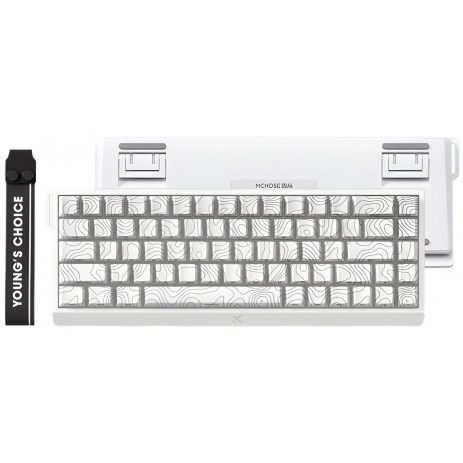 Игровая клавиатура Mchose Ace 68 Hall Effect Magnetic Switch (белый)