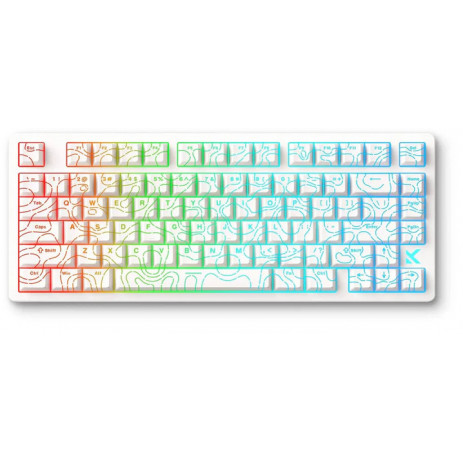 Клавиатура Mchose Jet 75 Hall Effect Magnetic Switch White MC-Jet75-9